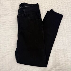 Curve Appeal Straight Black Jeans